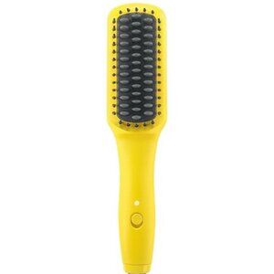 New Drybar The Baby Brush Crush Mini Heated Straightening Brush, Corded Electric